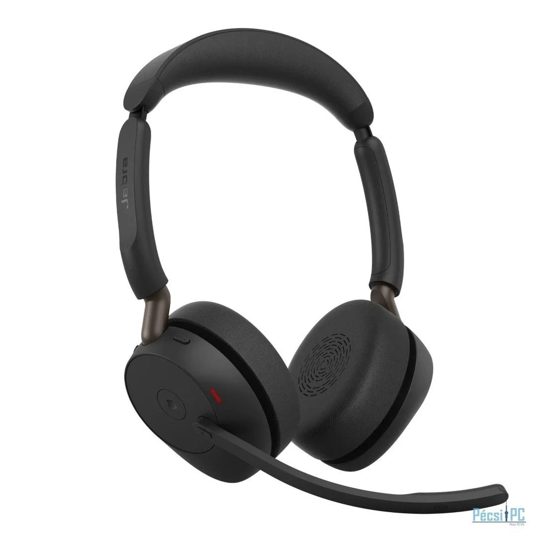 Jabra Evolve3 65 MS Stereo Link 390a Wireless Bluetooth Headset Black