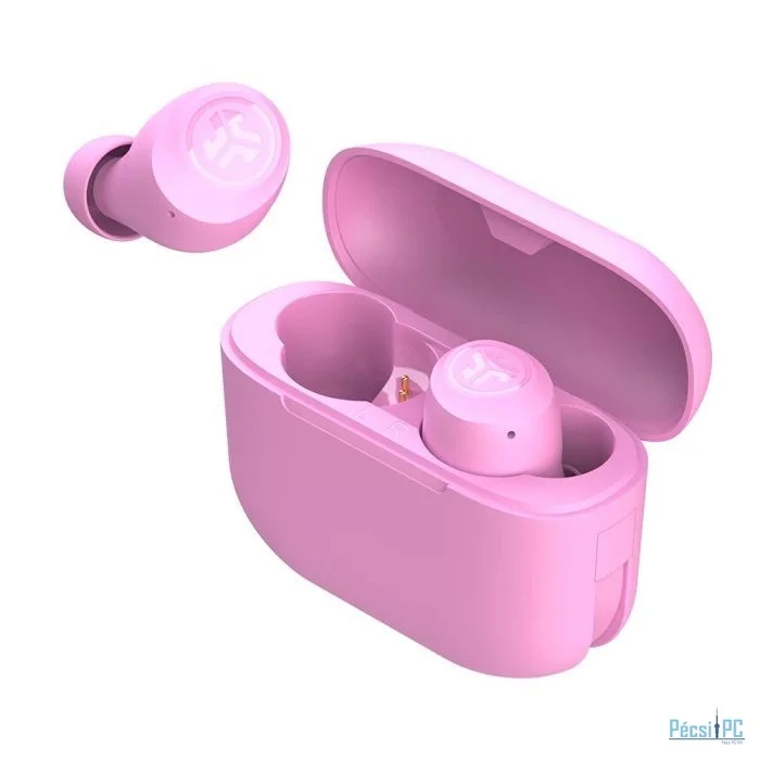 JLab Go Air Pop+ Bluetooth Headset Pink