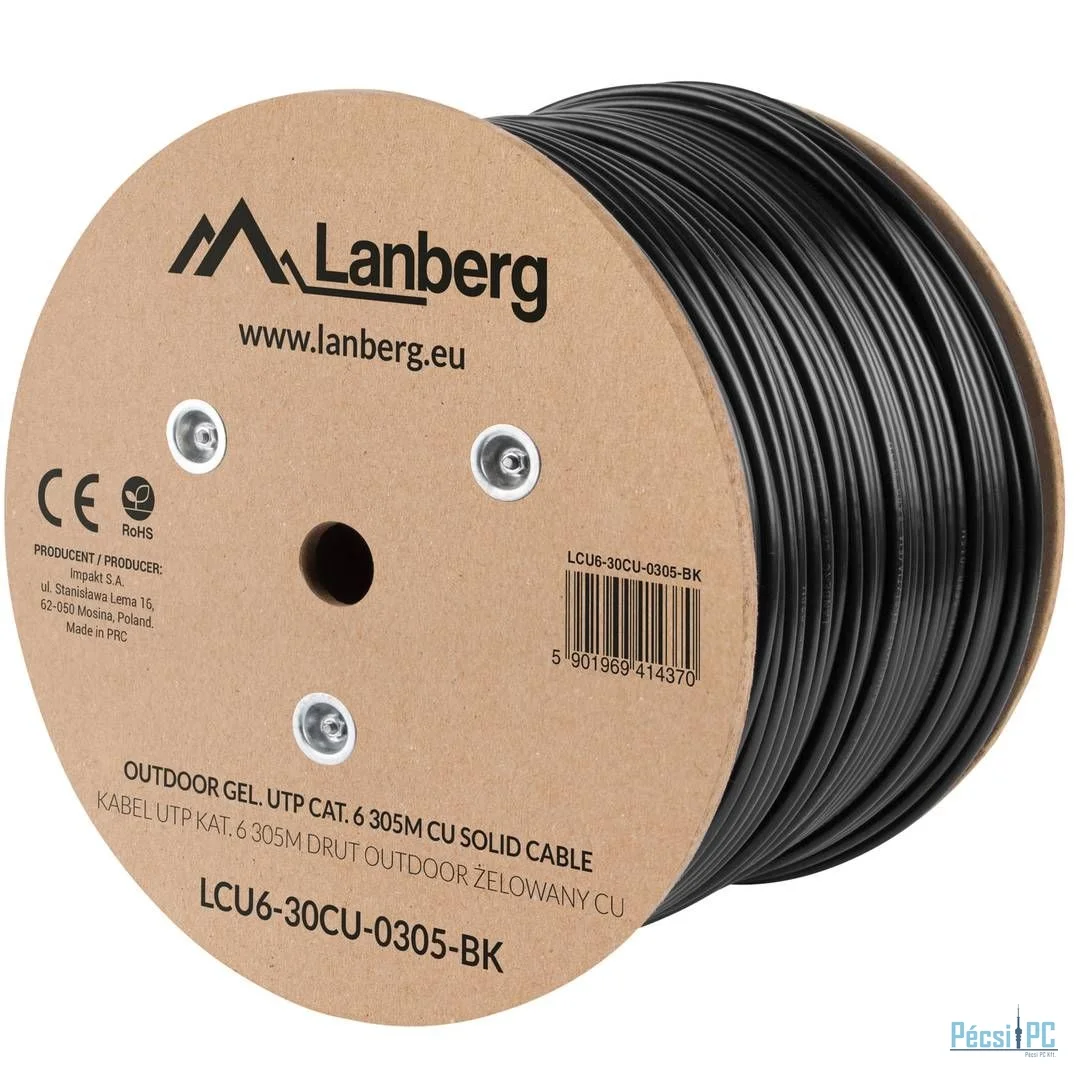 Lanberg CAT.6 F/UTP Installation cable 305m Black
