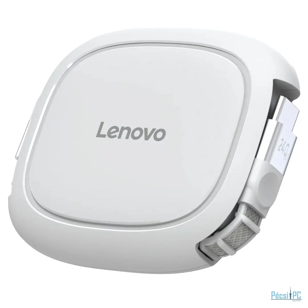 Lenovo 240W USB-C Retractable Cable 1,2m White
