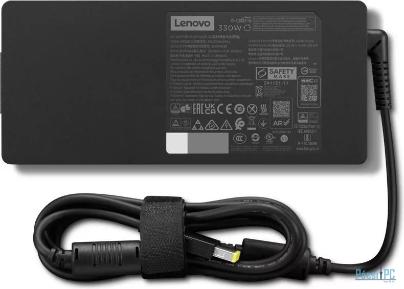 Lenovo ThinkStation Slim 330W AC Adapter Black