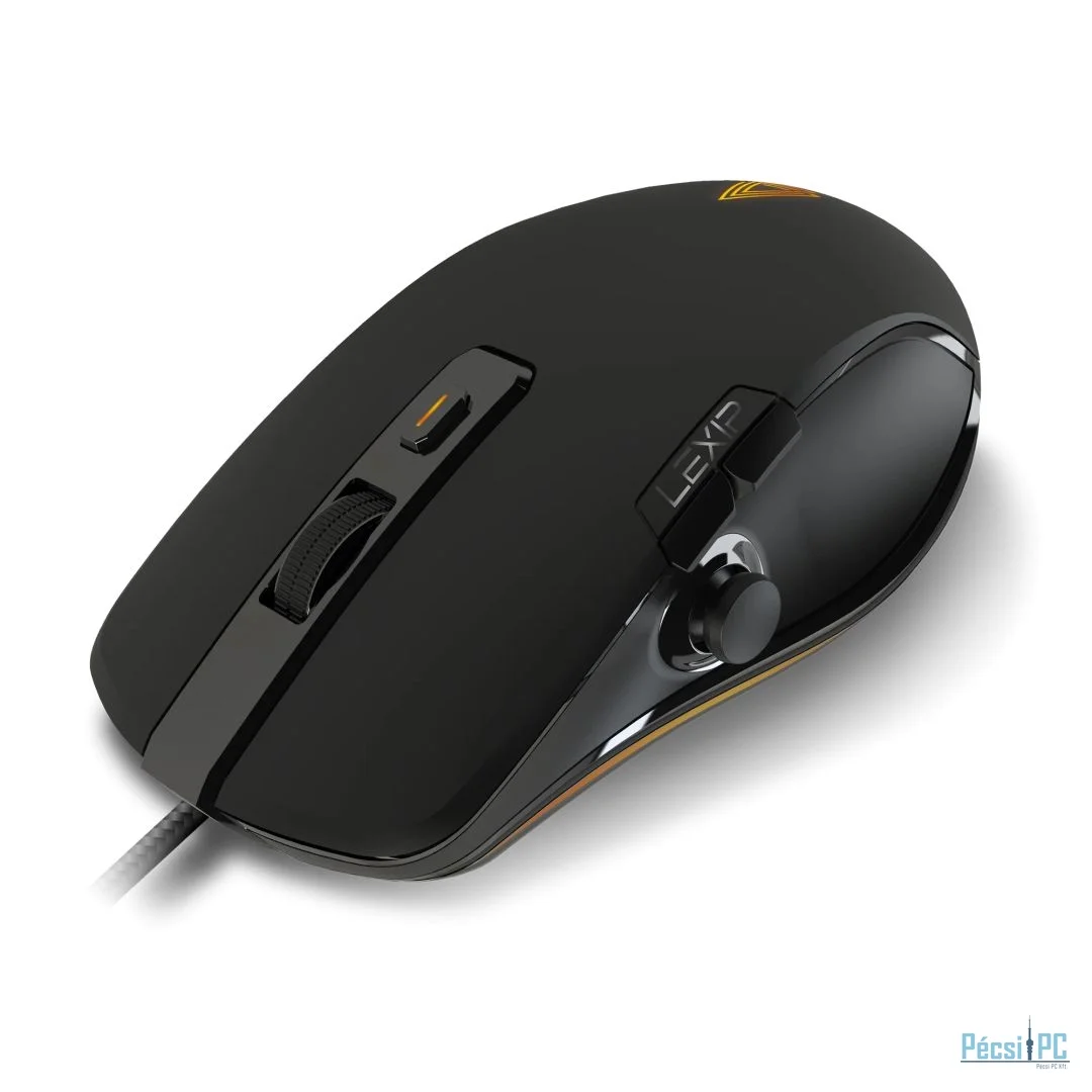 Lexip NP93 Wired Mouse with Thumb Joystick Black