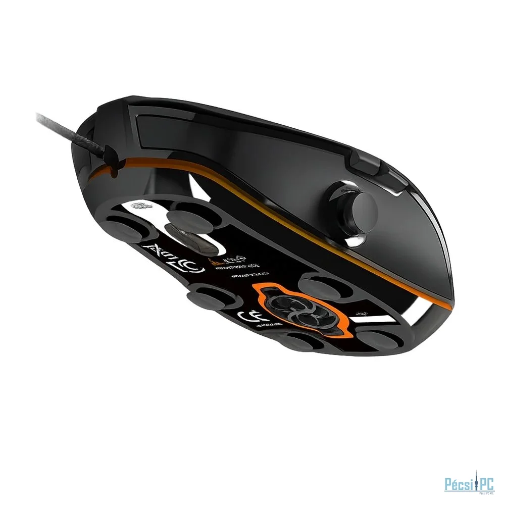 Lexip NP93 Wired Mouse with Thumb Joystick Black