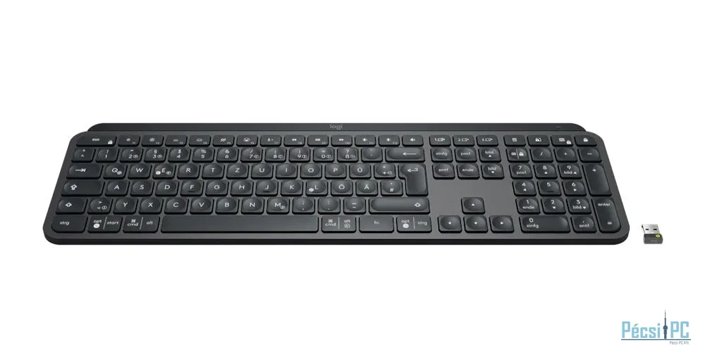 Logitech Mx Keys for Business Wireless Keyboard Graphite DE