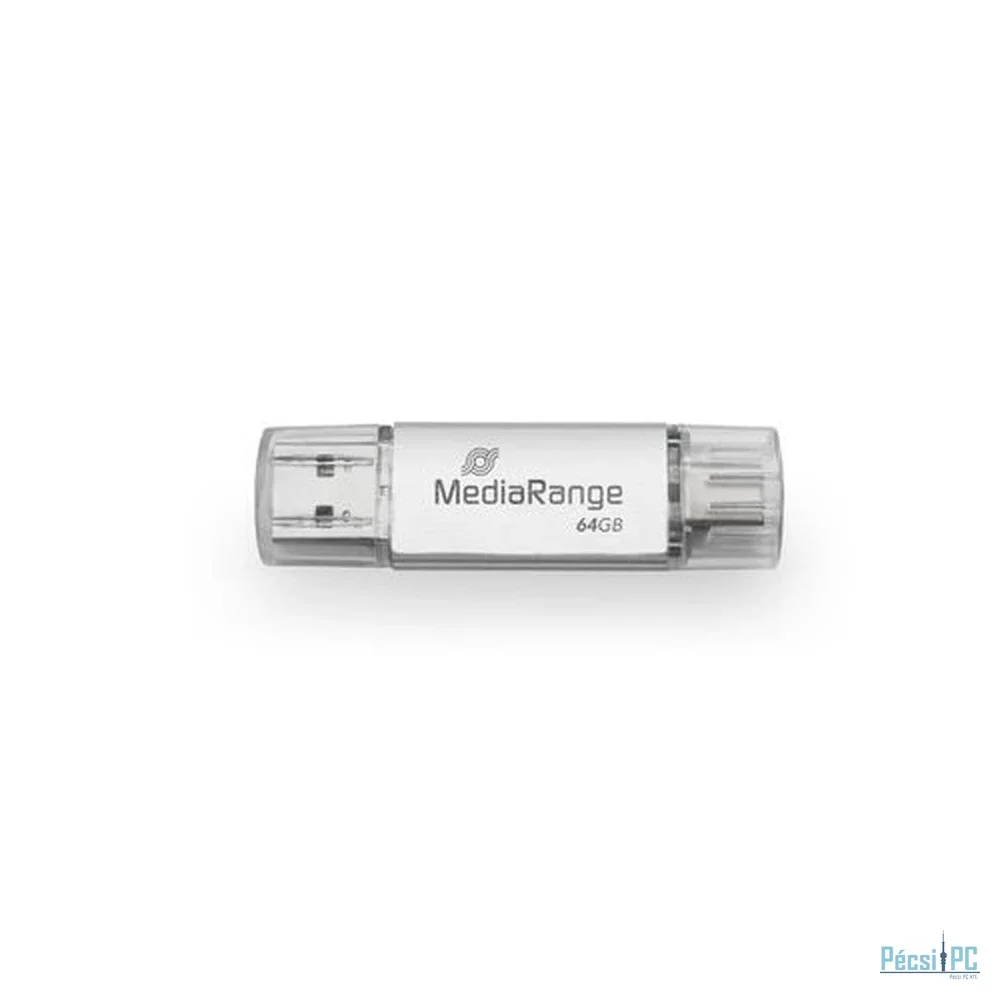 MediaRange 64GB MR937 USB3.2 Silver