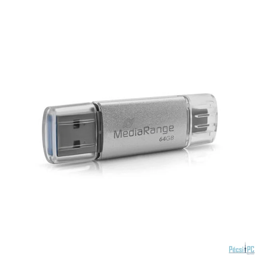 MediaRange 64GB MR937 USB3.2 Silver