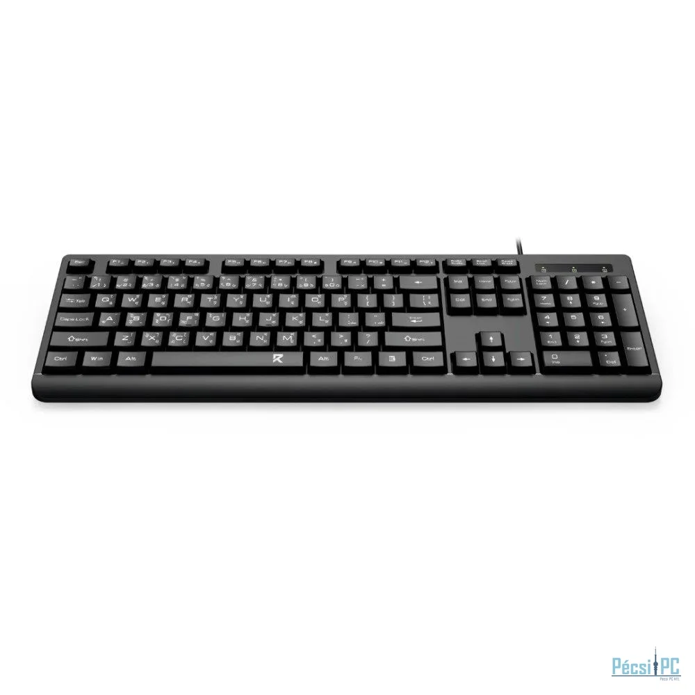 Redragon BK-7543 Wired Keyboard Black HU