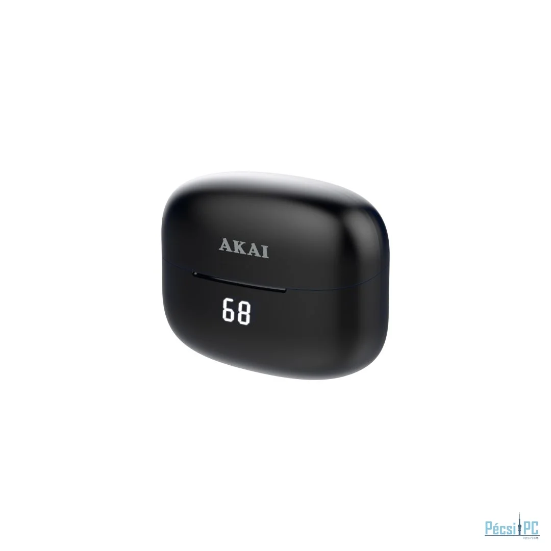 Akai BTE-J450AENC Bluetooth ANC Headset Black