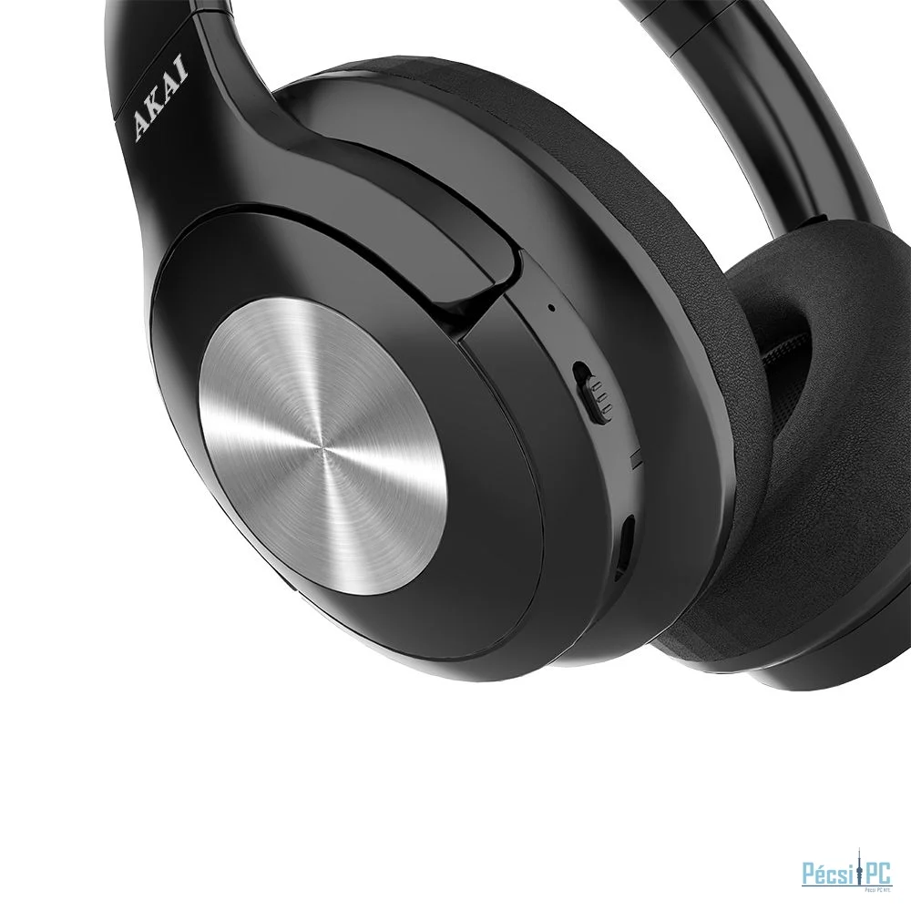 Akai BTH-P100 Bluetooth Headset Black