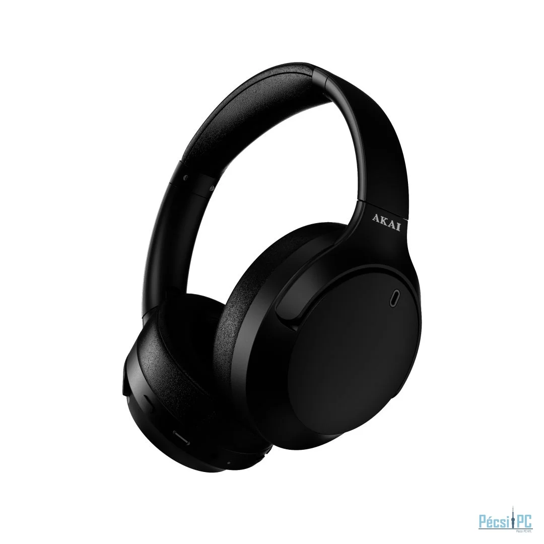 Akai BTH-P200ANC Bluetooth ANC Headset Black
