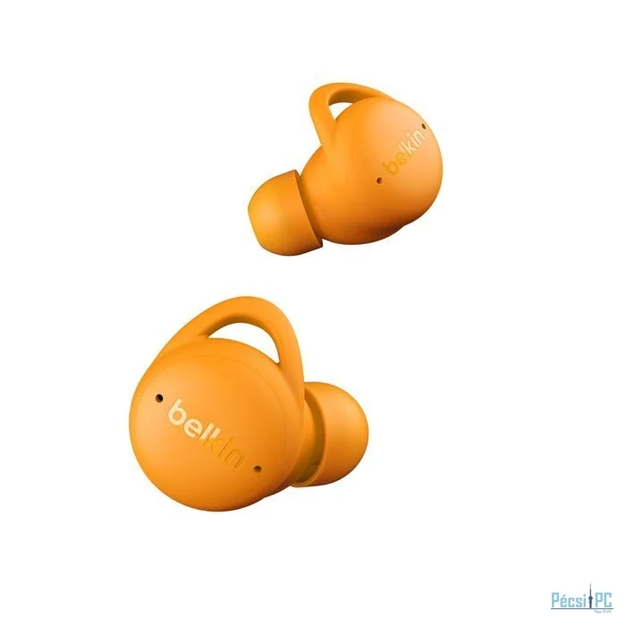 Belkin Soundform Isolate Bluetooth Earbuds Orange