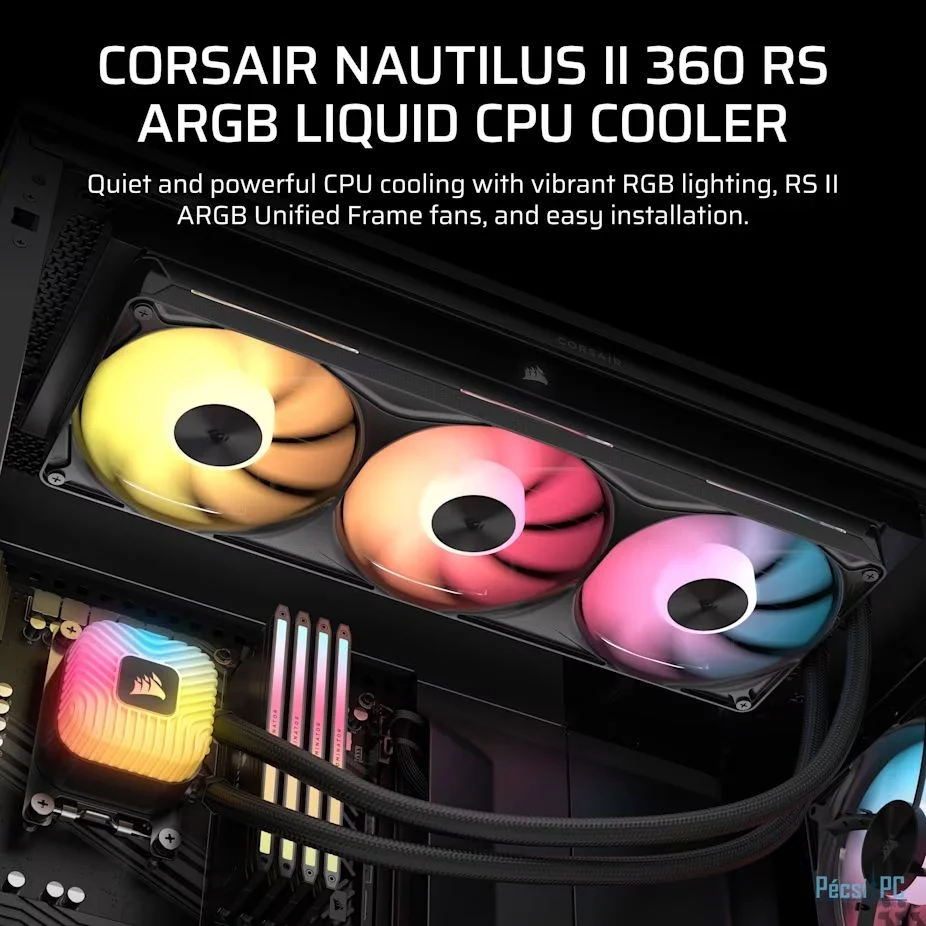 Corsair Nautilus II 360 RS ARGB Liquid CPU Cooler
