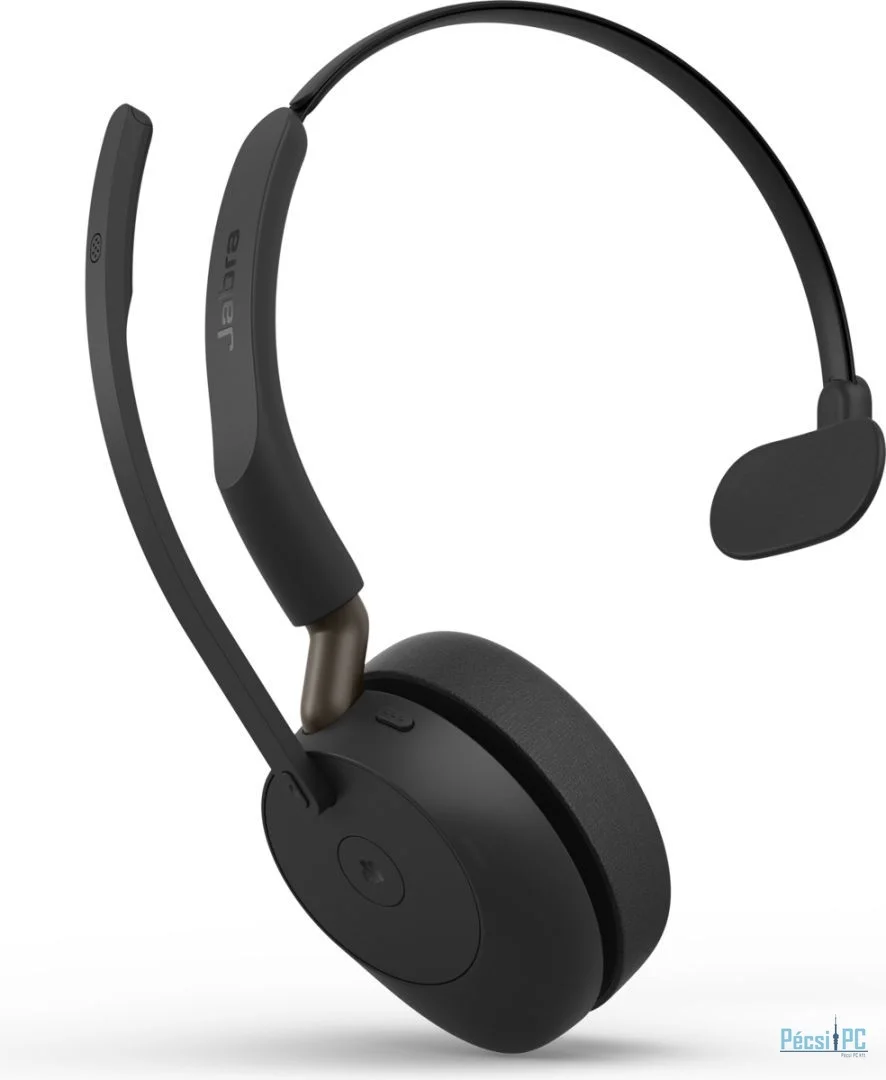 Jabra Evolve3 65 UC Mono Link 390c Wireless Bluetooth Headset Black
