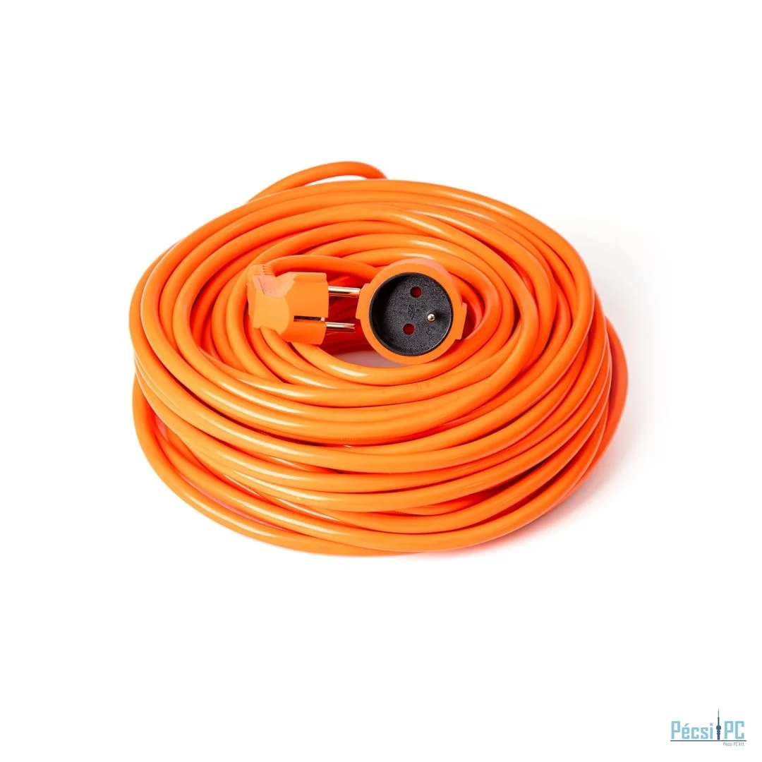 Platinet Hálózati Hosszabbító 30m Orange