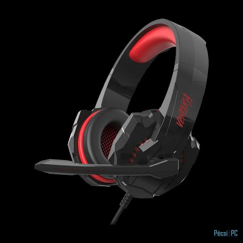 Ventaris H-600-R Gamer Headset Black/Red